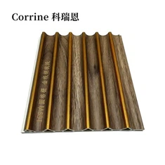 Zwei-innere kreisförmige Holzwandpaneele für 3D-Akustik-Wohnkultur