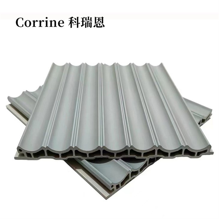 WPC-Wellblechpaneel, wasserdichte Außenwandverkleidung, einfache Installation