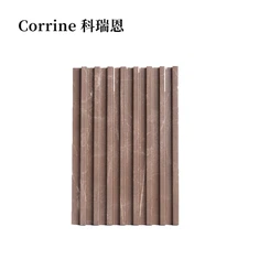 WPC -Wandtafel einfach in das Innenraum von Flussholz installieren